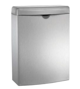 פח אשפה נירוסטה לשירותים